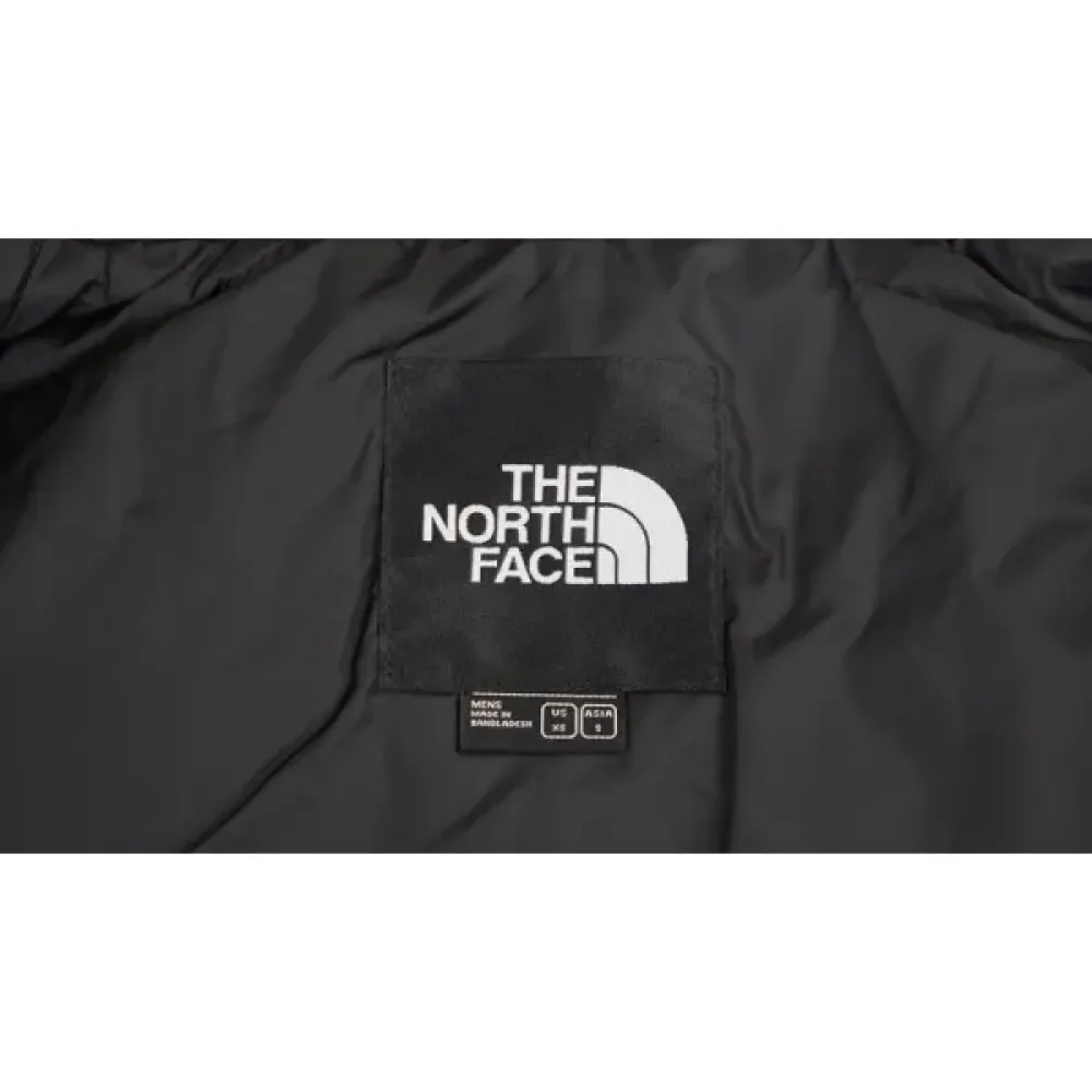 The North Face 1996 Splicing White And Red Yellowish Brown