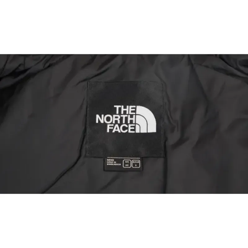 The North Face 1996 Splicing White And Red Yellowish Brown