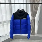 The North Face 1996 Splicing White And Sapphire Blue