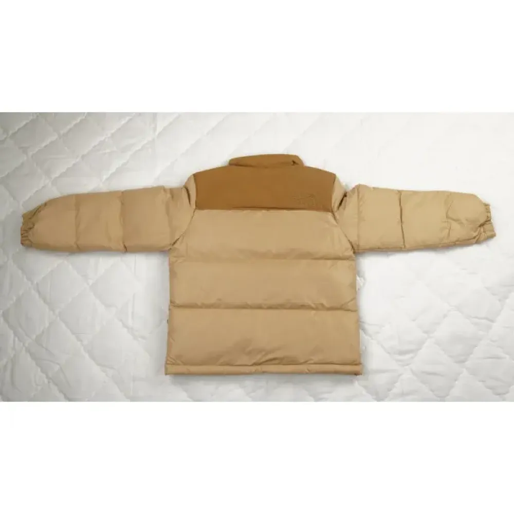 The North Face 1996 Splicing White And Wheat