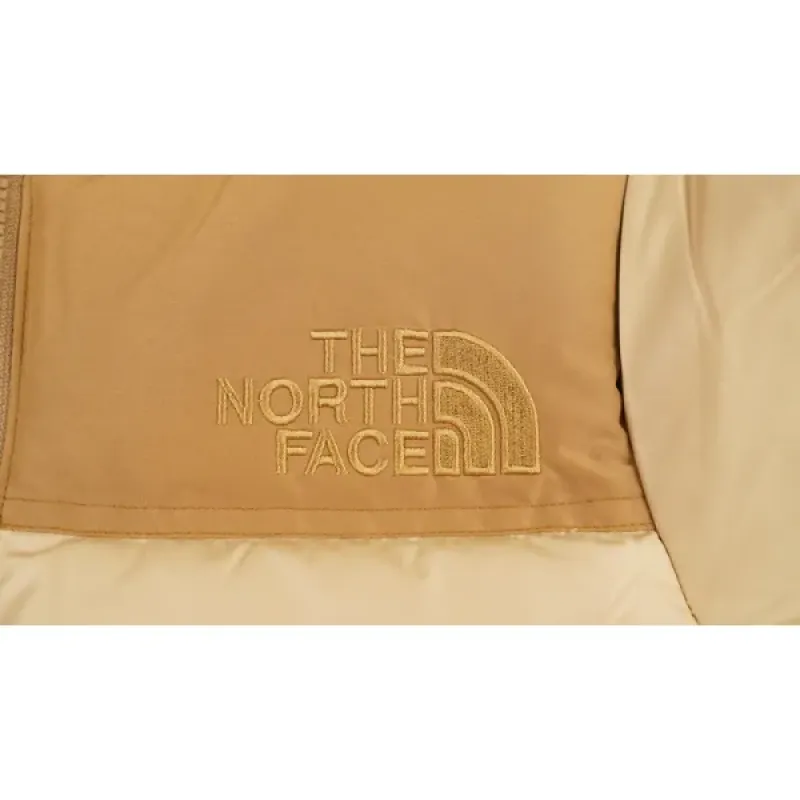 The North Face 1996 Splicing White And Wheat
