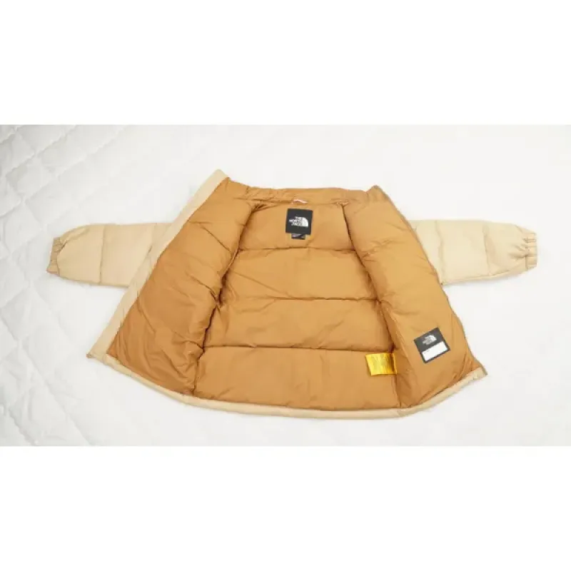 The North Face 1996 Splicing White And Wheat