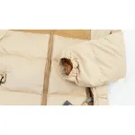 The North Face 1996 Splicing White And Wheat