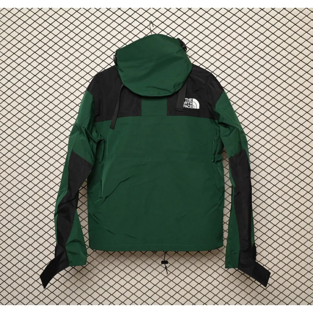 The North Face Black and Blackish Green Jackets