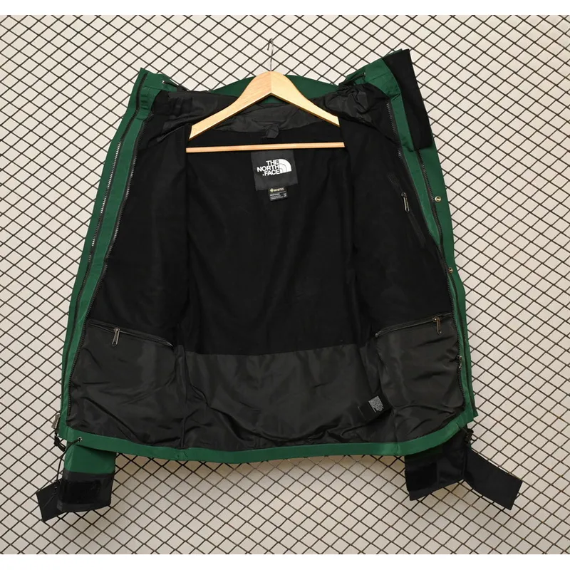 The North Face Black and Blackish Green Jackets