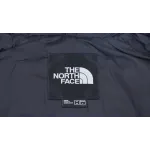 The North Face Black and Blackish Orange Down Jacket