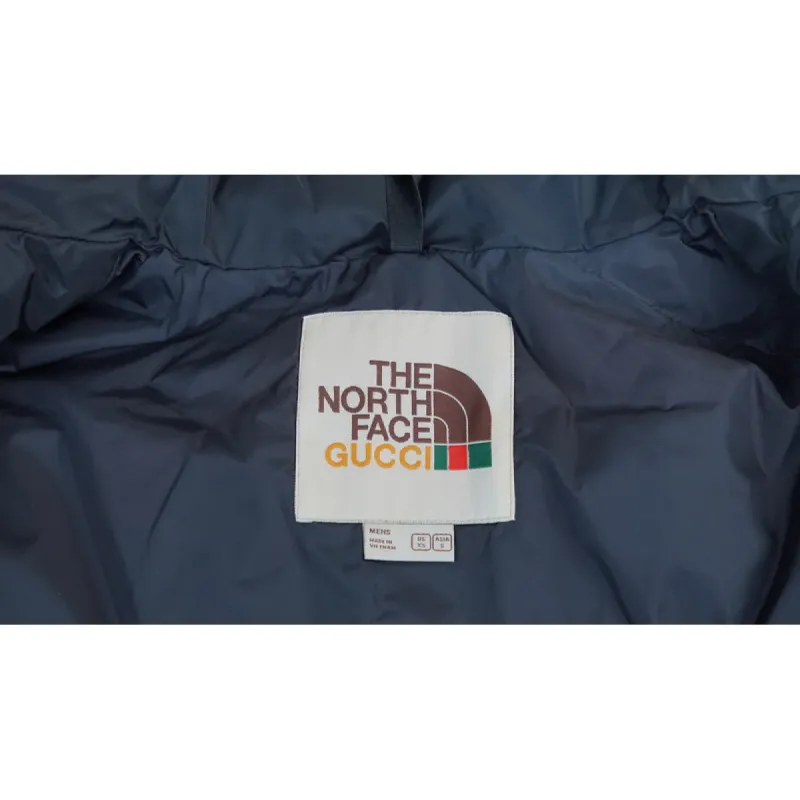 The North Face Splicing White And Black GUCCI
