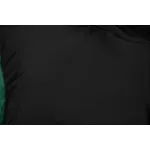 The North Face Splicing White And Green Down Jacket