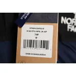 The North Face Splicing White And Navy Down Jacket