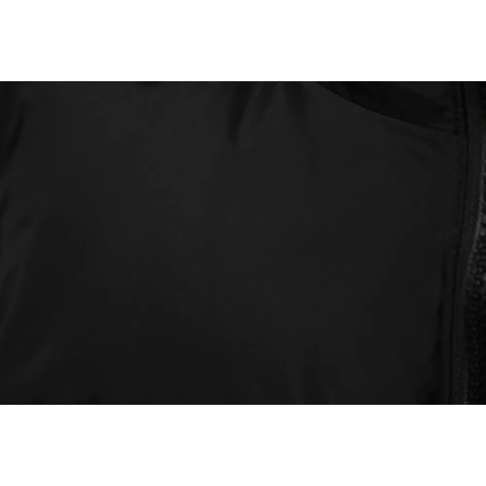 The North Face Splicing White And Pur Ple Down Jacket
