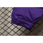 The North Face Splicing White And Pur Ple Down Jacket