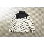 The North Face Splicing White And White Zebra