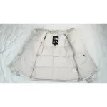The North Face Splicing White And XX white Down Jacket