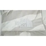 The North Face Splicing White And XX white Down Jacket