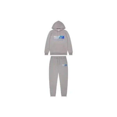 Trapstar Chenille Decoded Hoodie Tracksuit Grey Ice Flavours 2.0 Edition 01