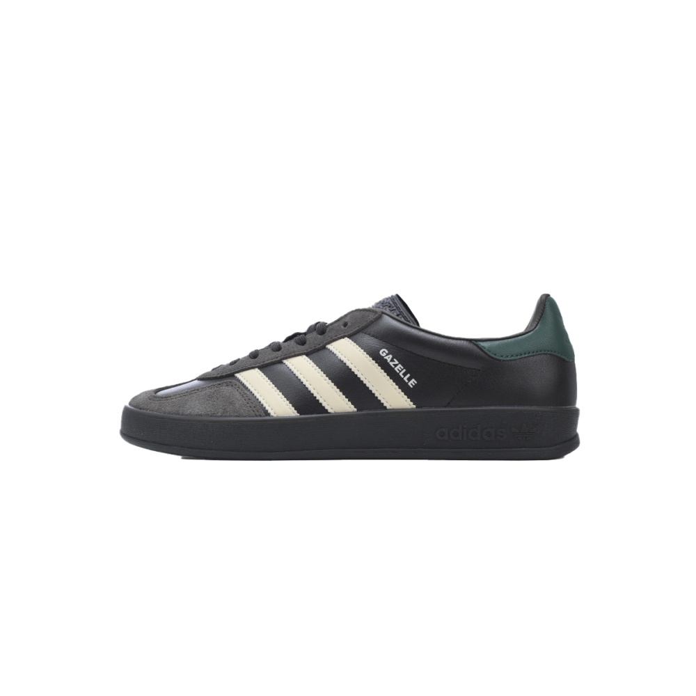 adidas Samba Gazelle Indoor Leather Black Brown Green IH0374