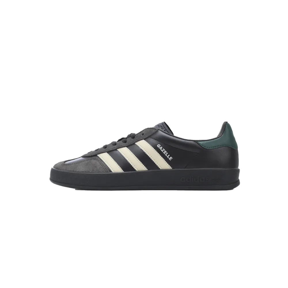 adidas Samba Gazelle Indoor Leather Black Brown Green IH0374