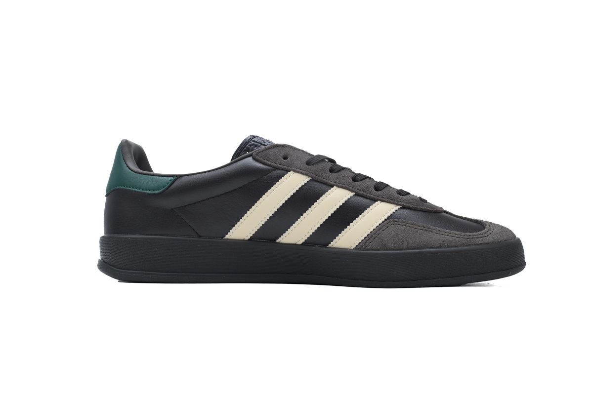 adidas Samba Gazelle Indoor Leather Black Brown Green IH0374