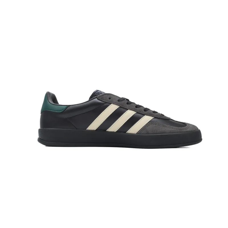 adidas Samba Gazelle Indoor Leather Black Brown Green IH0374