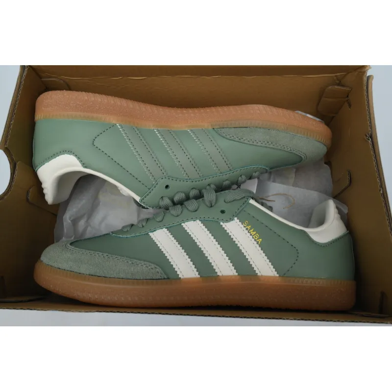 adidas Samba Originals OG Silver Green Gum IE7011