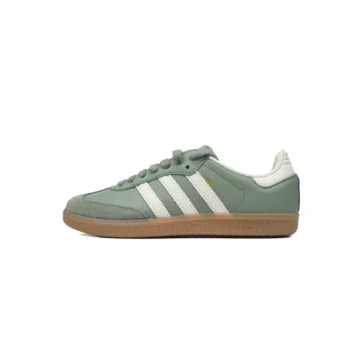adidas Samba Originals OG Silver Green Gum IE7011 01