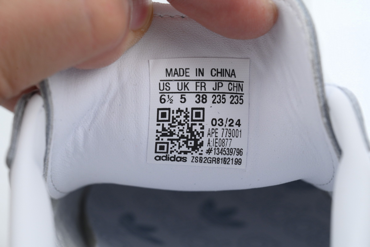 adidas Samba Originals OG White Halo Blue Gum IE0877