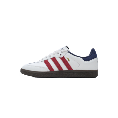 adidas Samba Originals OG White Victory Red Indigo IH4881 01