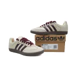 adidas Samba Originals OG Wonder White Maroon IG1987