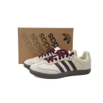 adidas Samba Originals OG Wonder White Maroon IG1987