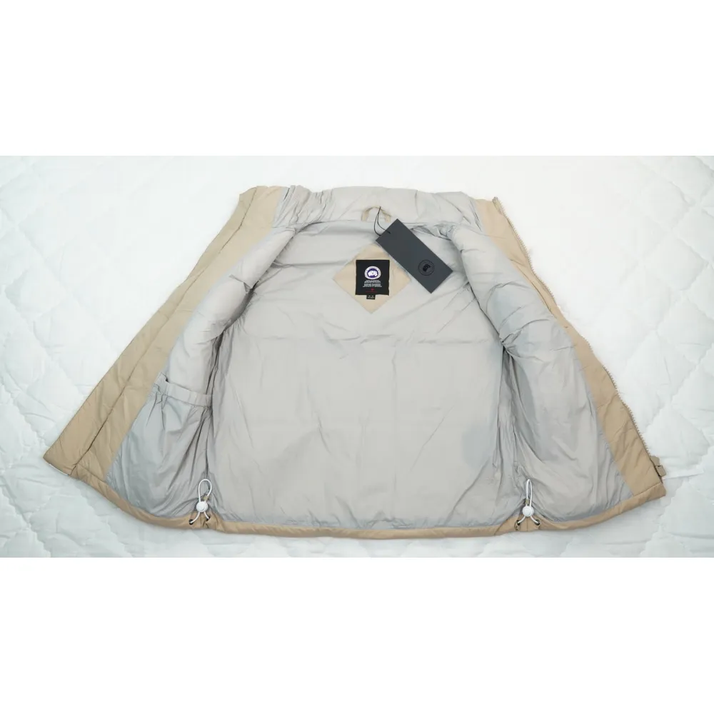Canada Goose Outdoor Sports Down Vest Glacier Khaki BA7BN