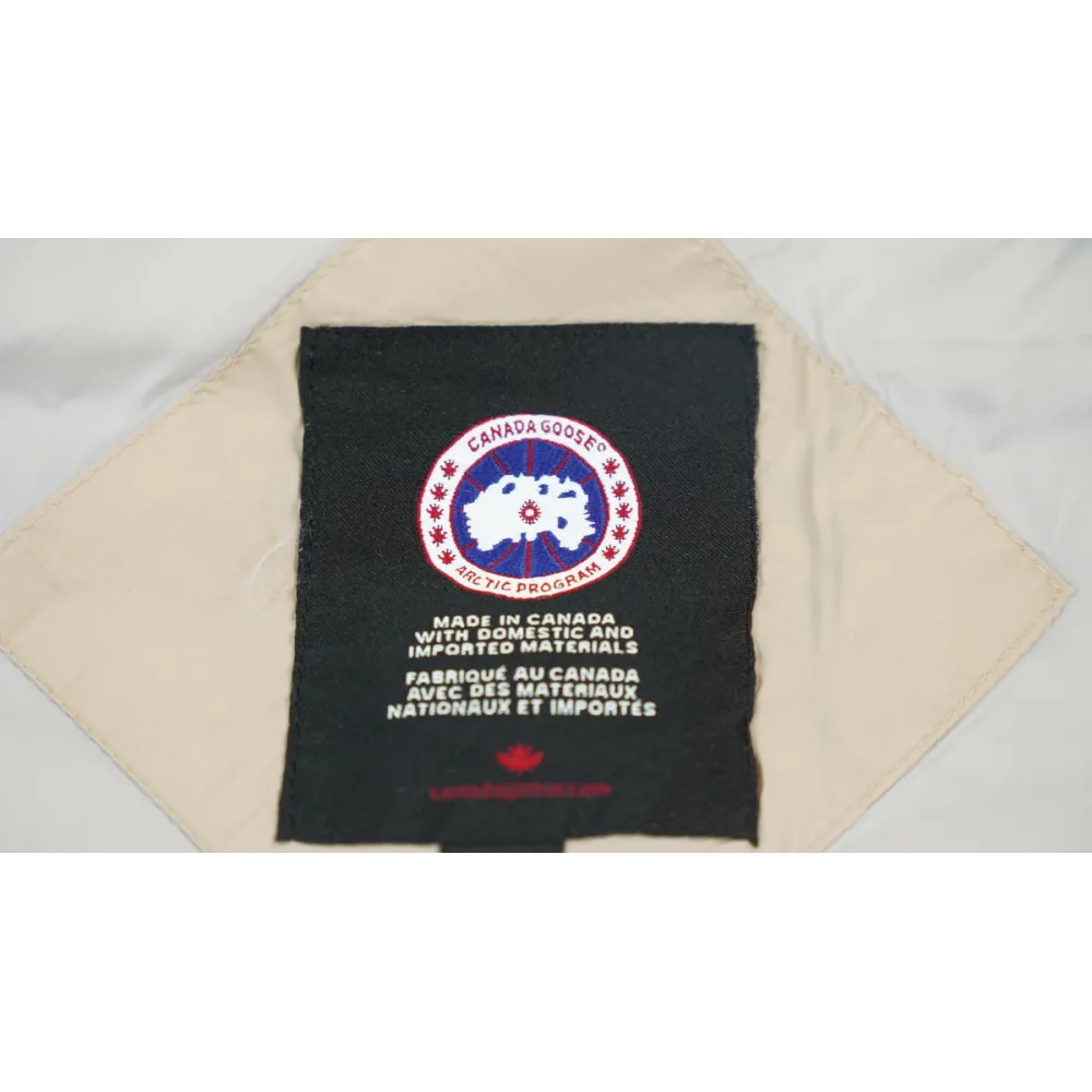Canada Goose Outdoor Sports Down Vest Glacier Khaki BA7BN