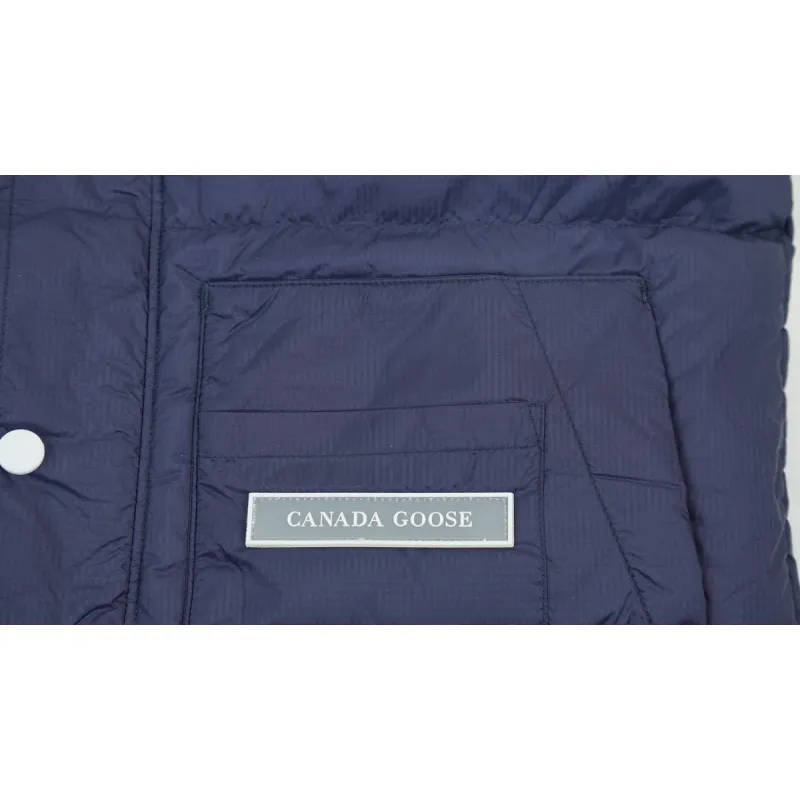 Canada Goose Outdoor Sports Down Vest Glacier Navy Blue BA7BN