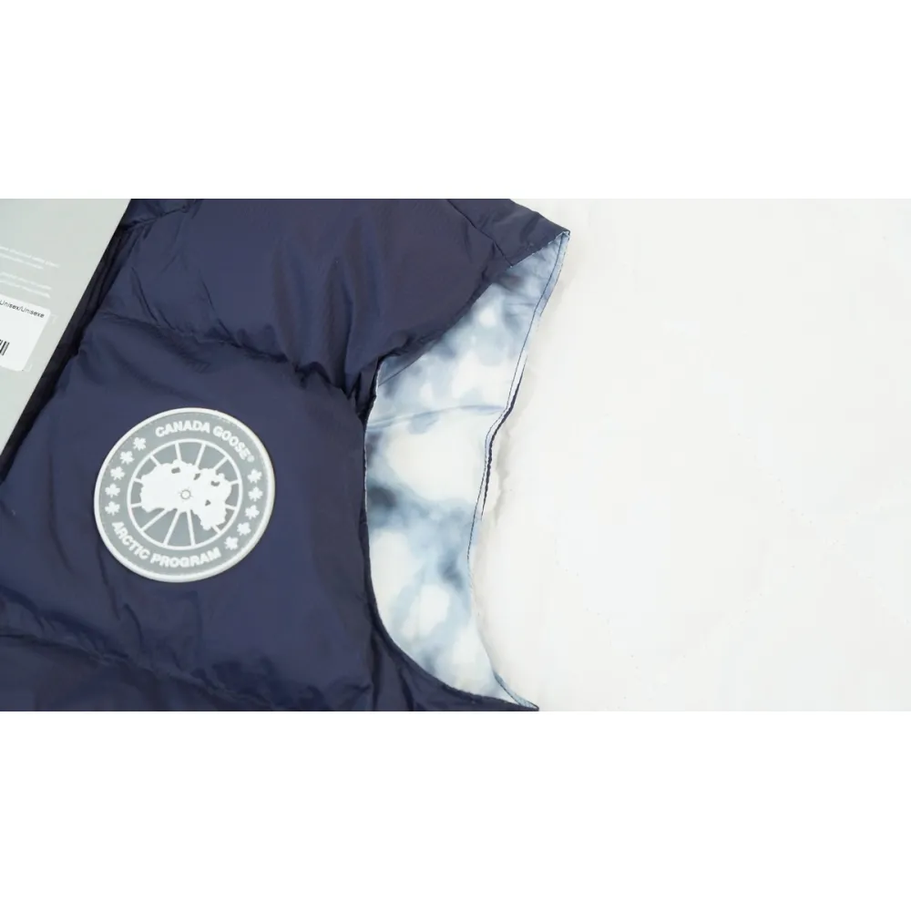 Canada Goose Outdoor Sports Down Vest Glacier Navy Blue BA7BN