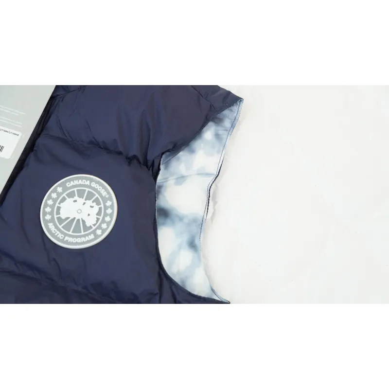 Canada Goose Outdoor Sports Down Vest Glacier Navy Blue BA7BN