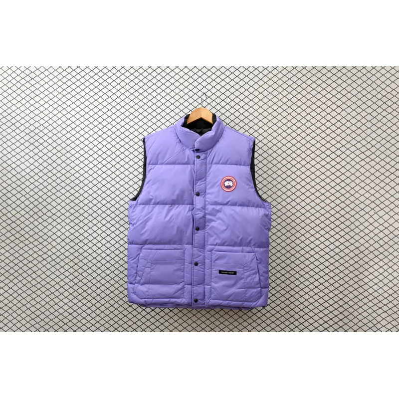 Canada Goose Outdoor Sports Down Vest Navy Purple BA7BN