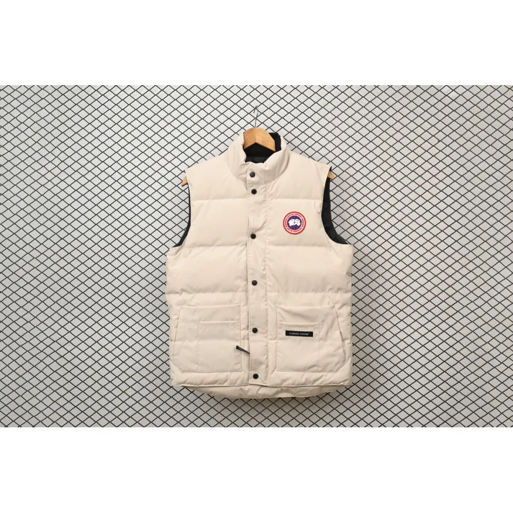 Canada Goose Outdoor Sports Down Vest Off White AA1BN