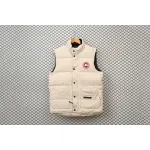 Canada Goose Outdoor Sports Down Vest Off White AA1BN
