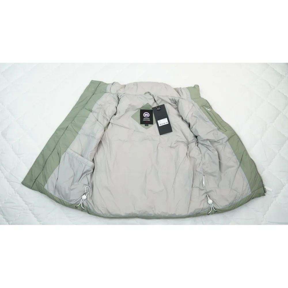 Canada Goose Outdoor Sports Down Vest Olive Green BA7BN