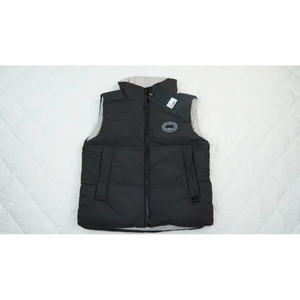 Canada Goose Outdoor Sports Down Vest White Label Black BA7BN