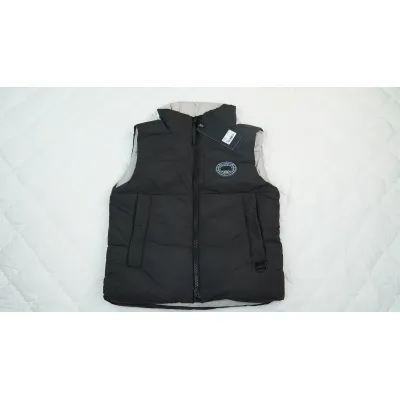 Canada Goose Outdoor Sports Down Vest White Label Black BA7BN 01