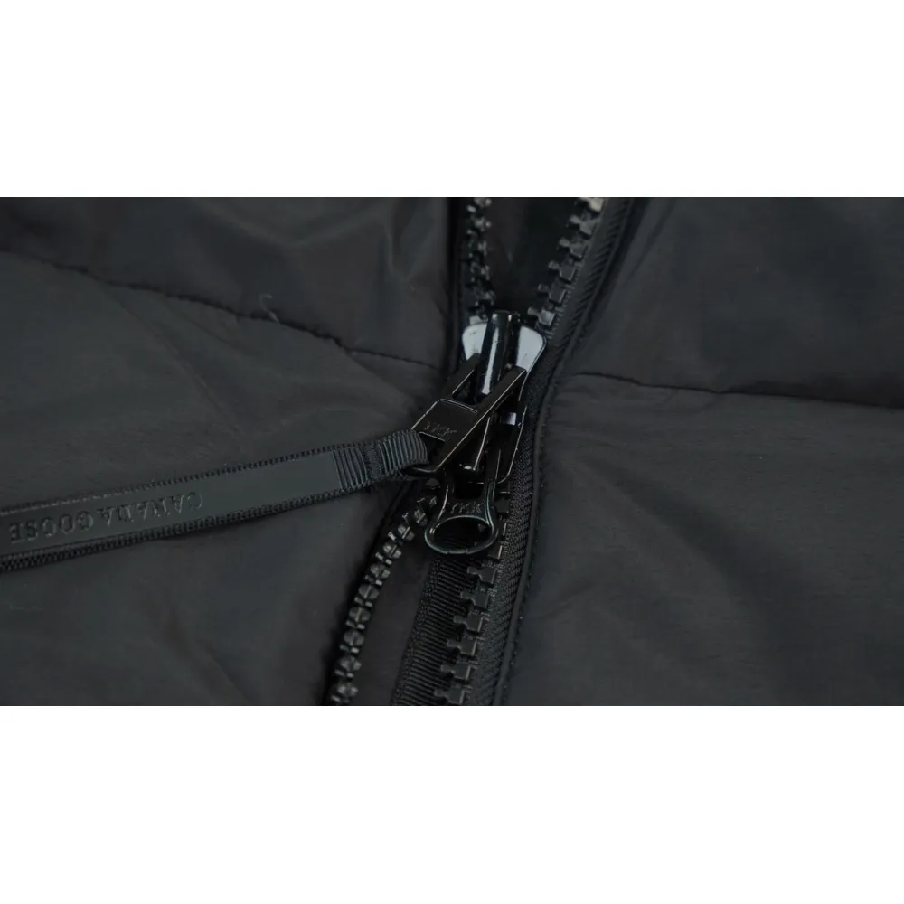 Canada Goose Outdoor Sports Down Vest White Label Black BA7BN