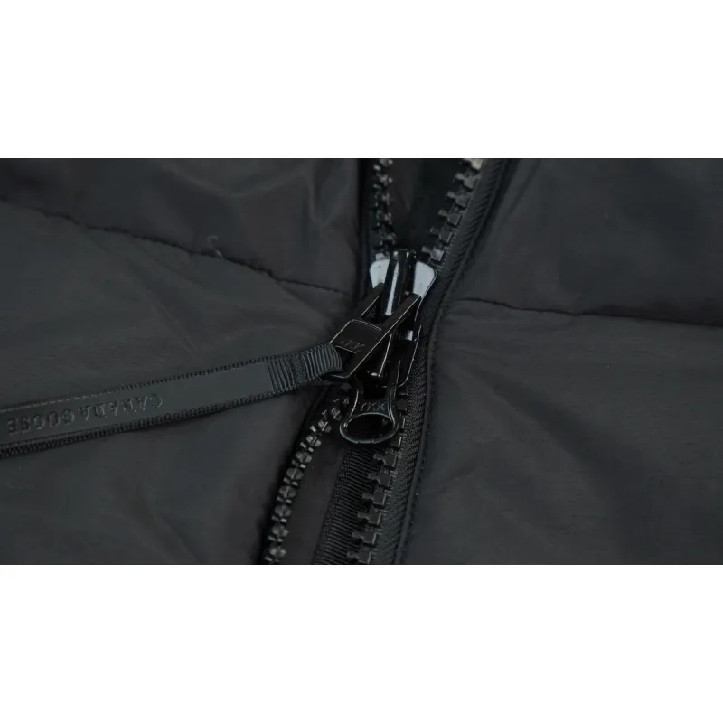 Canada Goose Outdoor Sports Down Vest White Label Black BA7BN
