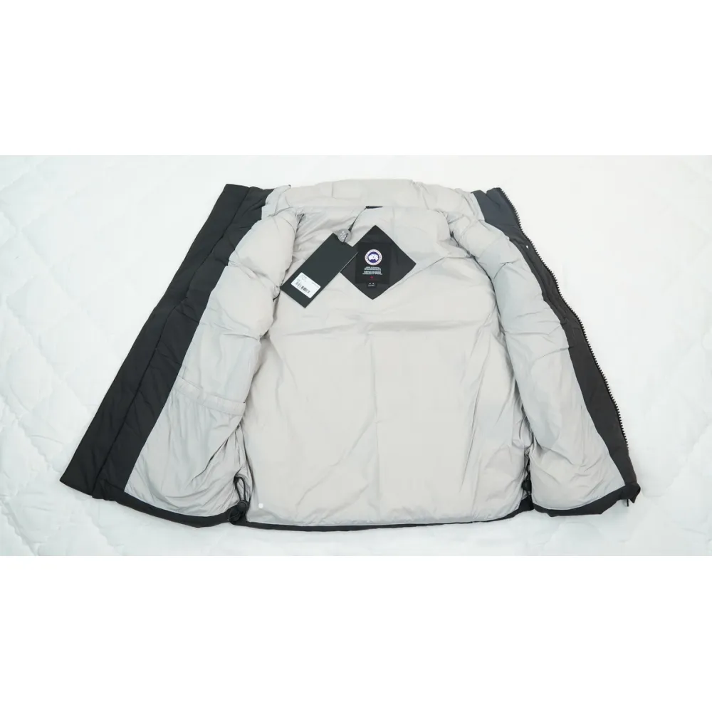 Canada Goose Outdoor Sports Down Vest White Label Black BA7BN