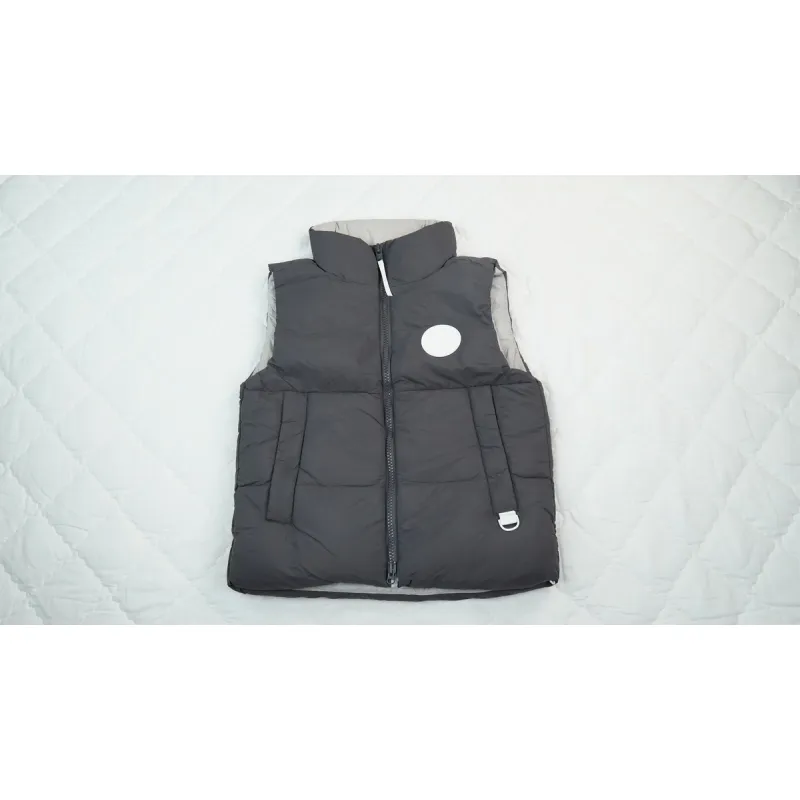 Canada Goose Outdoor Sports Down Vest White Label Grey BA7BN