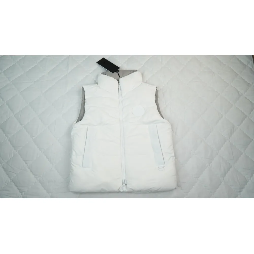Canada Goose Outdoor Sports Down Vest White Label White BA7BN