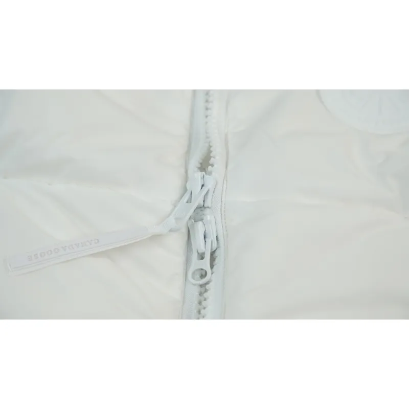 Canada Goose Outdoor Sports Down Vest White Label White BA7BN