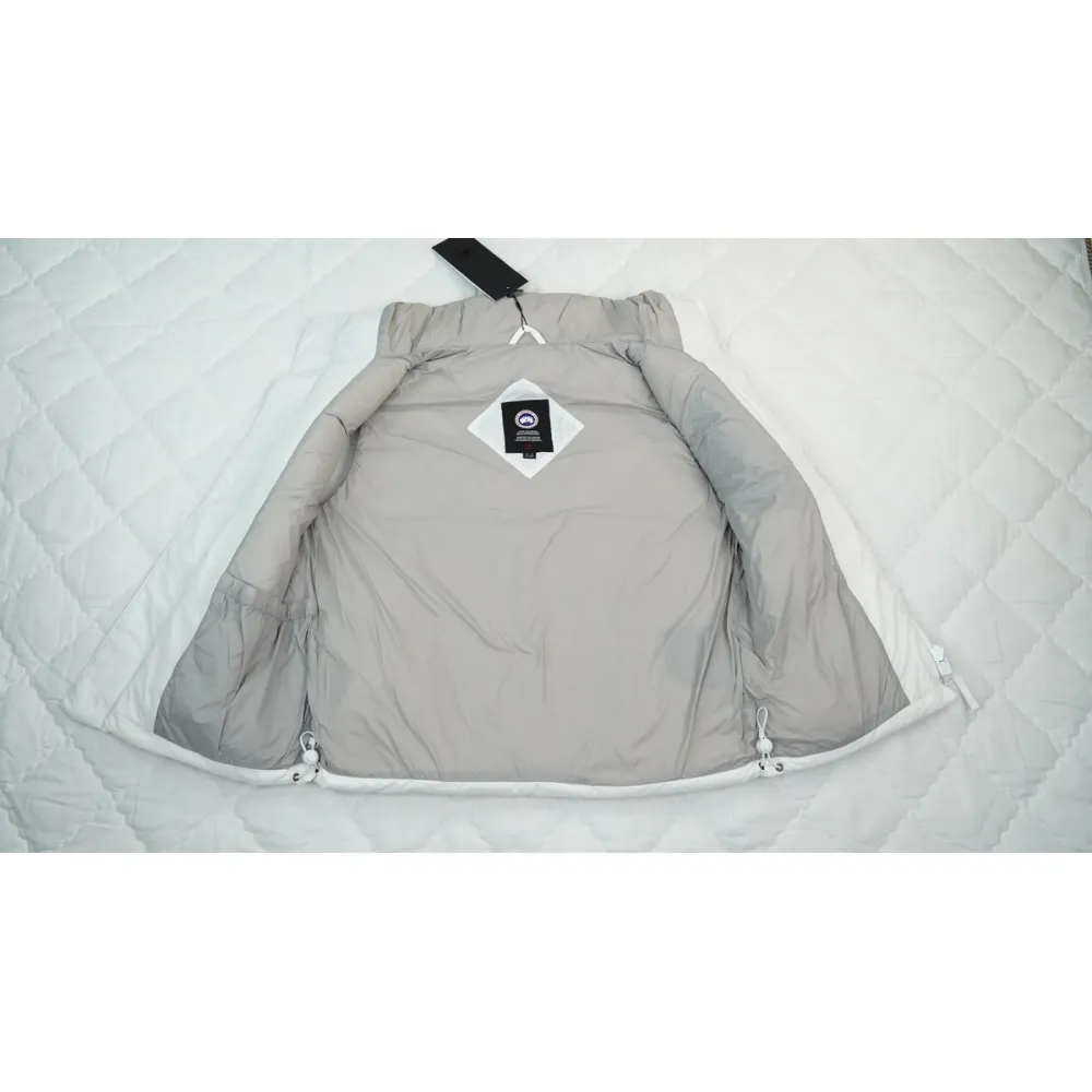 Canada Goose Outdoor Sports Down Vest White Label White BA7BN