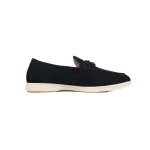 Loro Piana Loafer Black Buckle