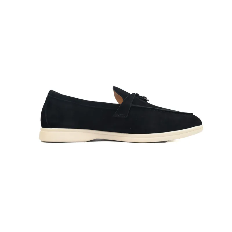 Loro Piana Loafer Black Buckle