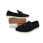 Loro Piana Loafer Black Buckle